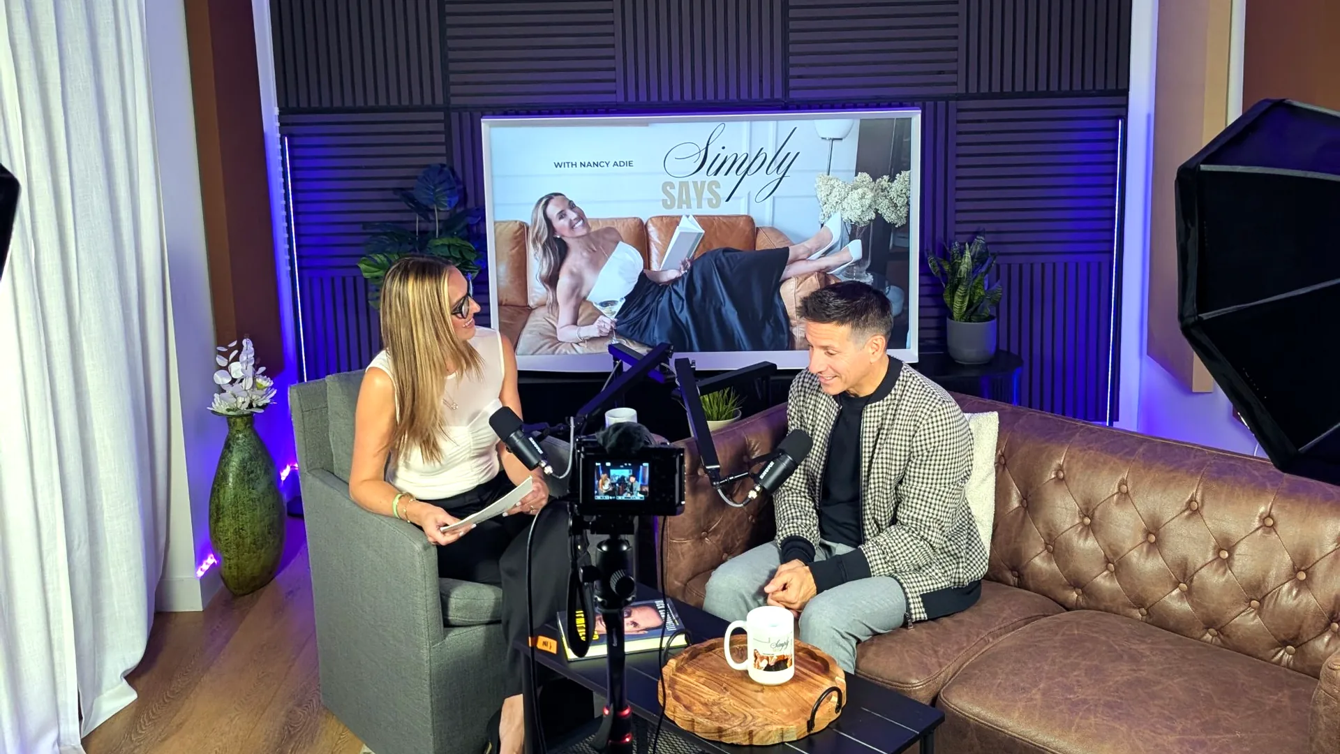 Guest interview on the Simply Says podcast at Red Mile Records Calgary
